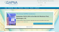 Desktop Screenshot of gapna.org
