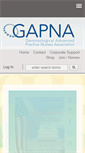 Mobile Screenshot of gapna.org